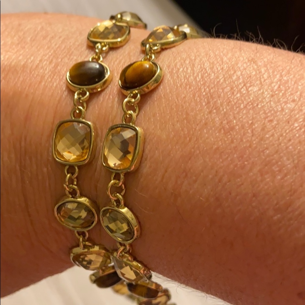 Nice topaz bracelets